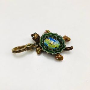 Jay Strongwater > NWB Designer Retired Crystal Turtle Pendent